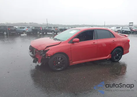 2010 Toyota Corolla S from USA, damaged, VIN 2T1BU4EE6AC499130